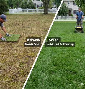New Sod vs. Fertilization: What Your Lawn Needs